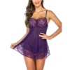 Hot Women Sexy Erotic Sling Lingerie Nightwear Robe Babydoll Attractive Sexi Sleepwear Charming Night Dress Sleep Wear Nightgown - Image 2