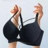 Large Size Seamless Lingerie for Women Thin and Sexy Bra Comfortable Top Up Push-up Anti Sagging Sports Breast Collection Bras - Image 4