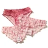 Three pack Cute Girl Strawberry Panties Sexy Mesh Breathable Underwear honey Kawaii lace Intimate Lingerie Femme Panties - Image 6