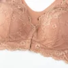 OWEQ Female M-7XL Front Closure Plus Size Bra Lace Push Up Bra Underwear Crop Top Women Seamless Brassiere Lingerie - Image 6